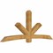 Ekena Millwork Alberta Rough Sawn Timber Gable Bracket, Western Red Cedar, 108"W x 45"H x 6"D x 6"F, 10/12 Pitch GBW108X45X0606ALB00RWR - alternate 5